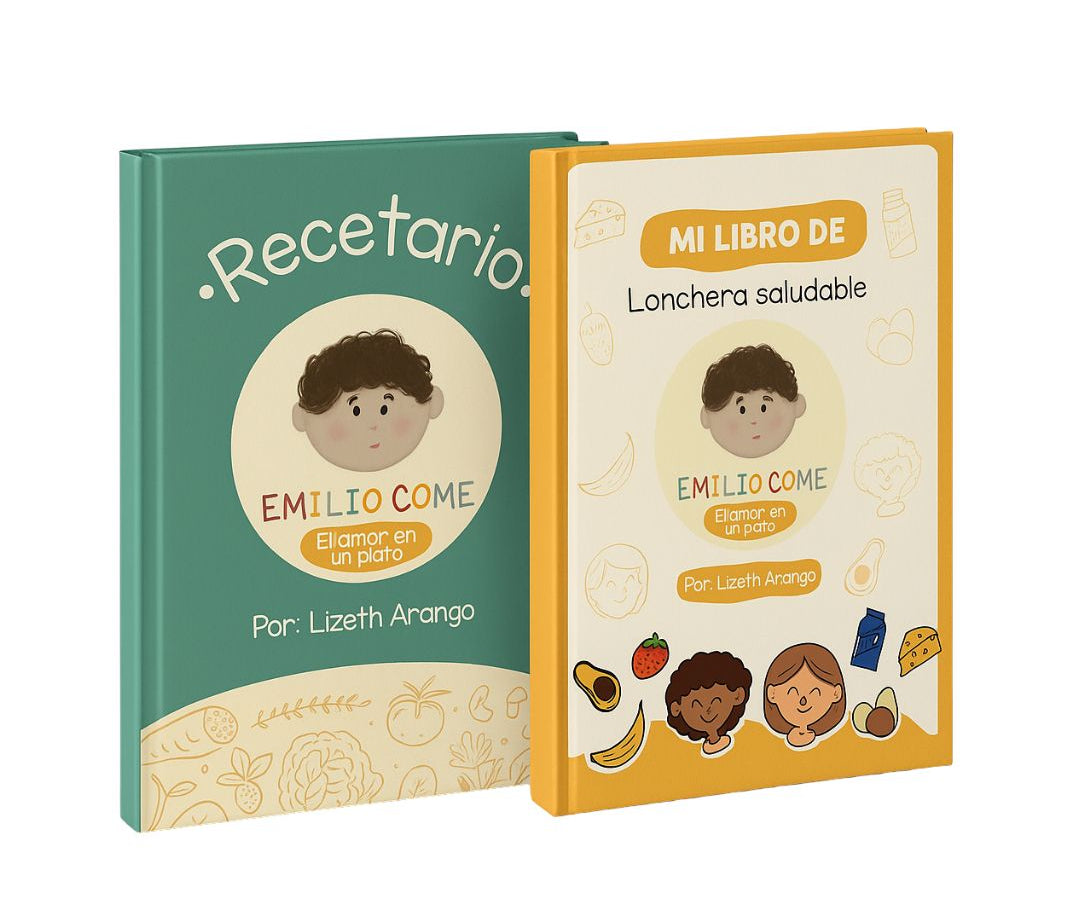 Recetario Saludable para el Día a Día de tus Peques + Mi Libro de Loncheras Saludables